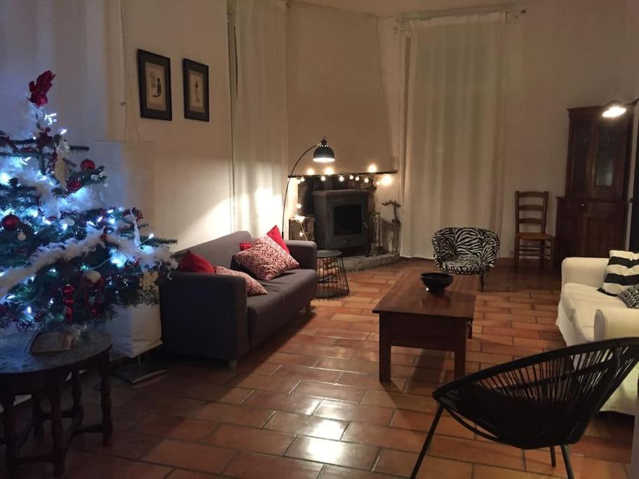 Grande Maison Familiale En Pierres Sud Ardeche Lalevade-dʼArdèche Eksteriør bilde